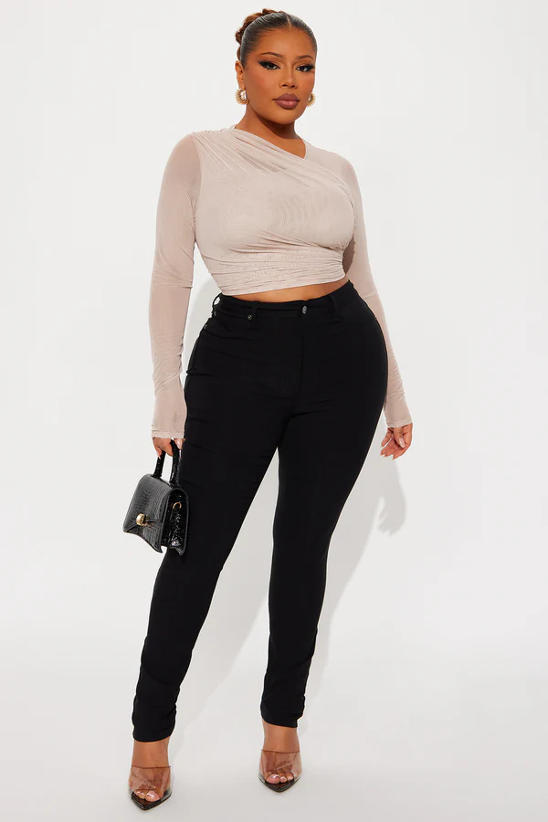 Hyperstretch Skinny Pants - Black