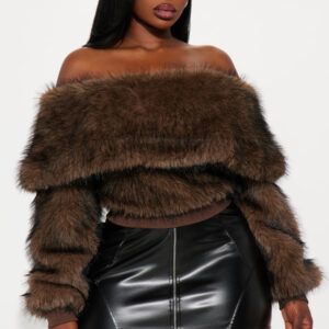 High Energy Faux Fur Sweater