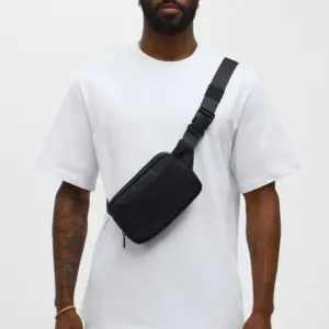 Stadium Black Crossbody Bag