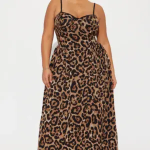 Leopard Maxi Dress - Leopard